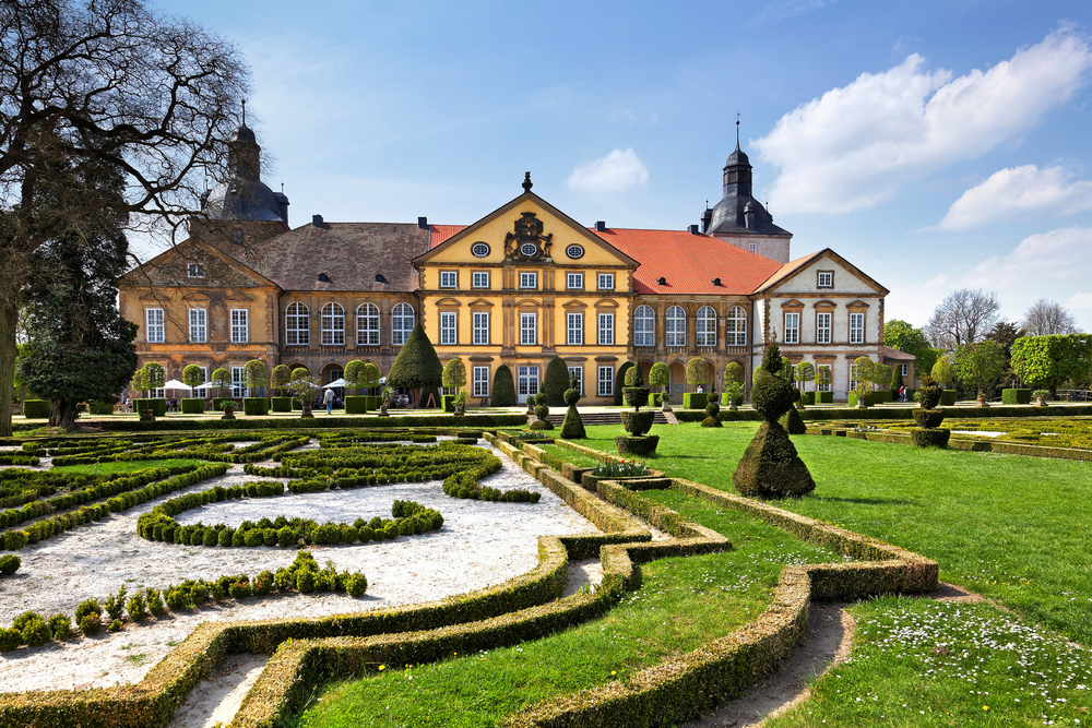 Schloss Hundisburg bei Magdeburg, Deutschland