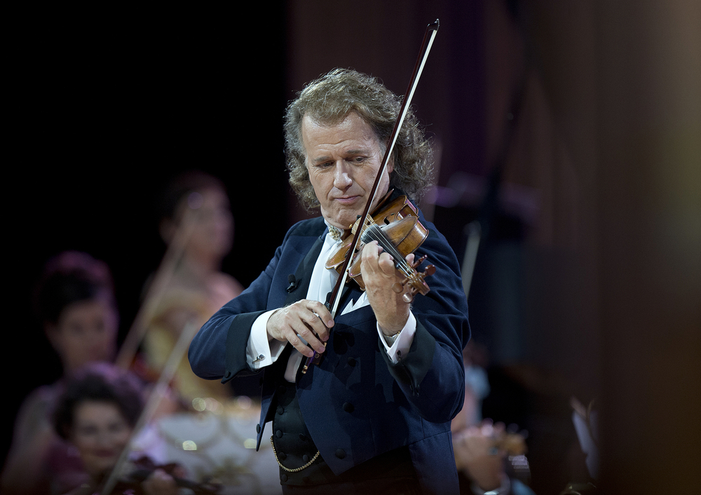 André Rieu während Auftritt