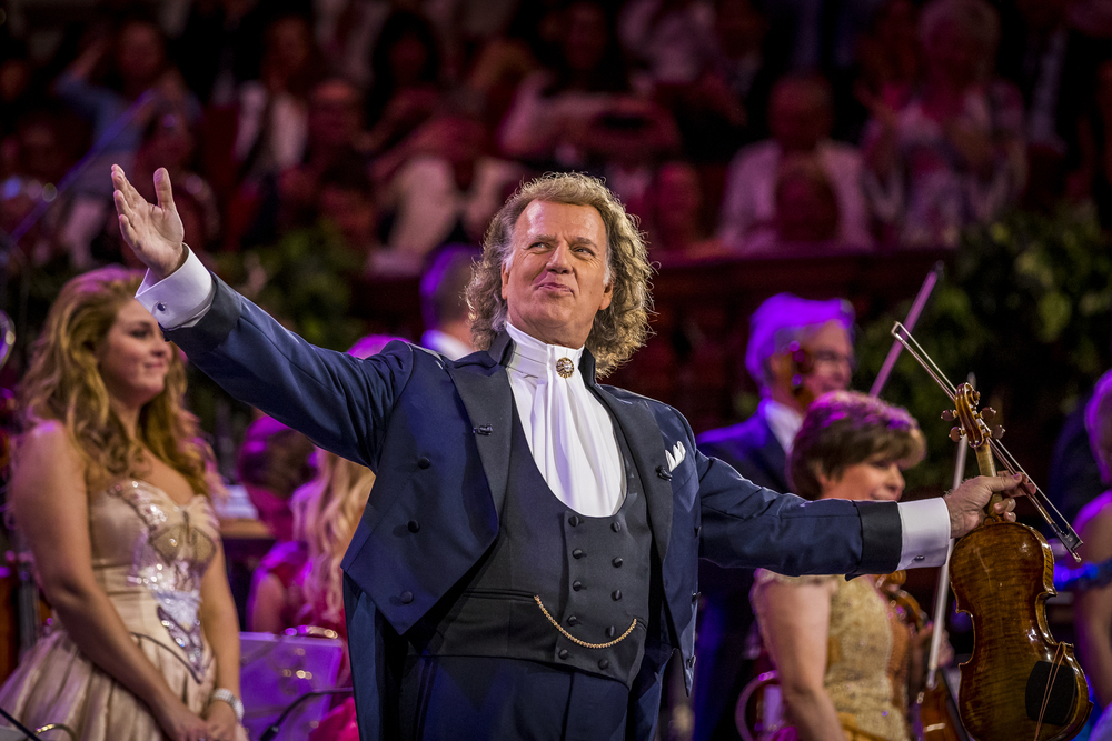 André Rieu während Auftritt