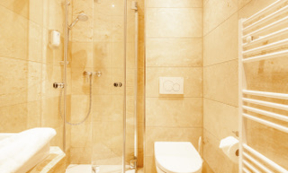 Standard Badezimmer im Hotel Freise auf Norderney