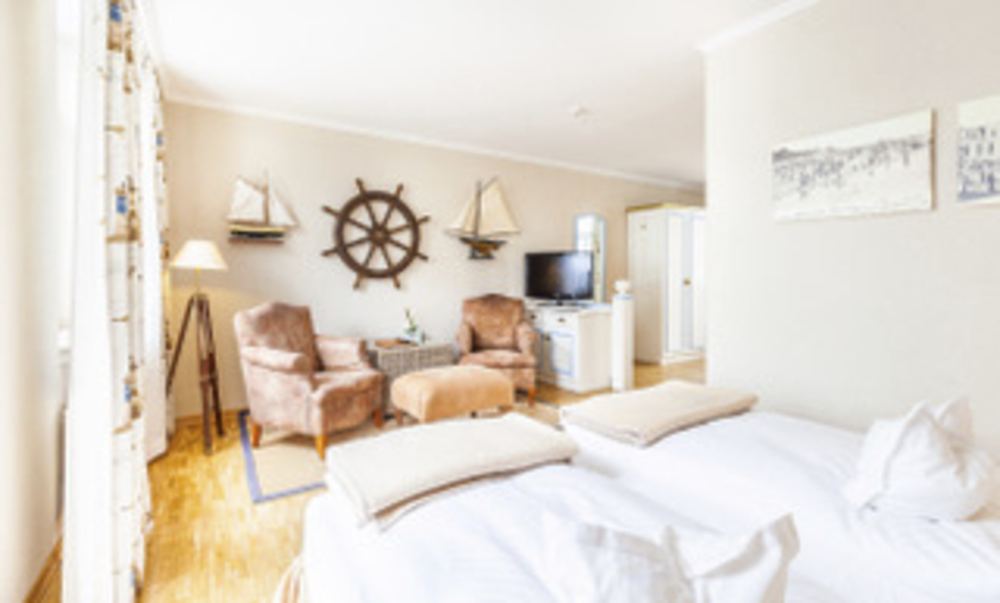 Komfort Doppelzimmer im Hotel Friese auf Norderney