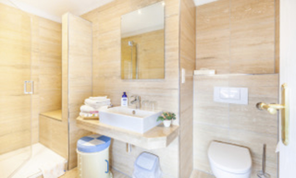 Komfort Badezimmer im Hotel Friese auf Norderney