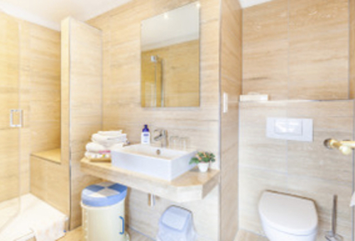 Komfort Badezimmer im Hotel Friese auf Norderney