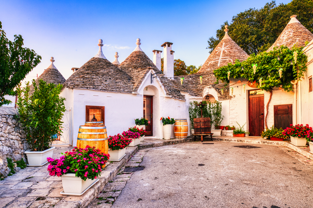 Trulli Häsuer in Alberobello