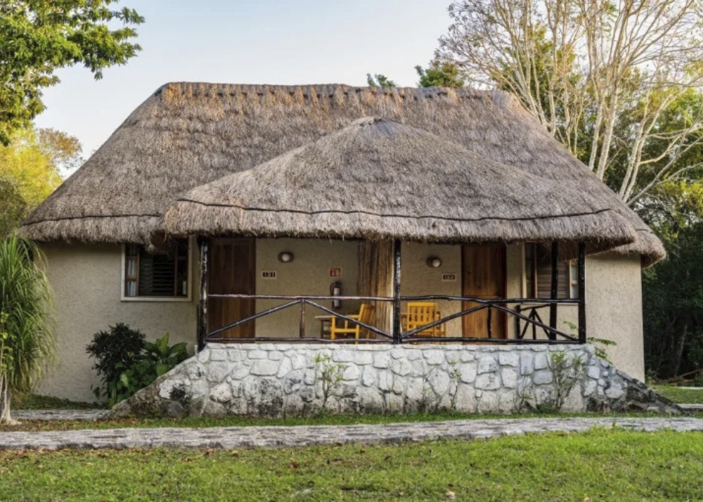 Bungalow des Hotel Villas Chicanná